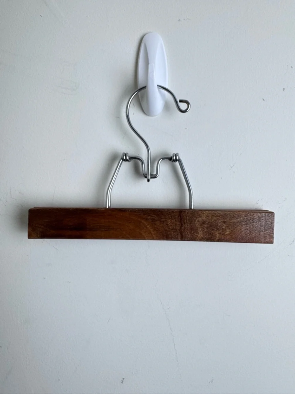 Vintage Wooden Clamp Hangers Lot of 5